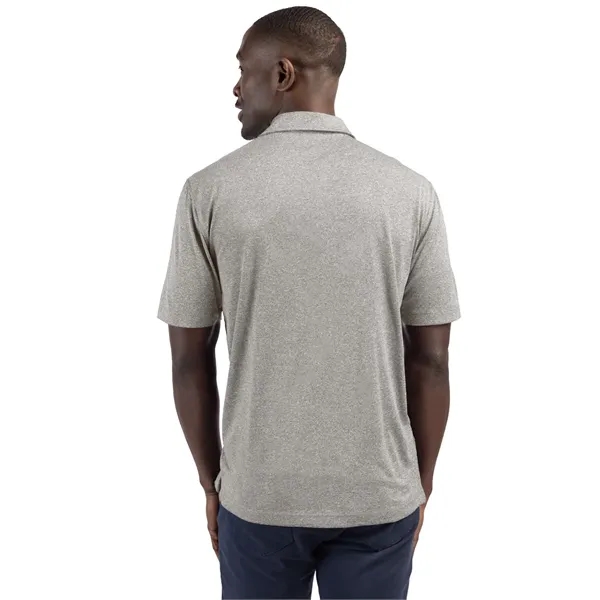 Men's polo with short sleeves, three-button placket, self-fabric neck trim, and... from ASI 47965 Cutter & Buck