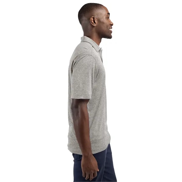 Men's polo with short sleeves, three-button placket, self-fabric neck trim, and... from ASI 47965 Cutter & Buck