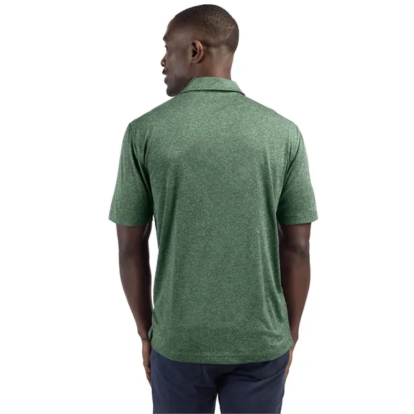 Men's polo with short sleeves, three-button placket, self-fabric neck trim, and... from ASI 47965 Cutter & Buck