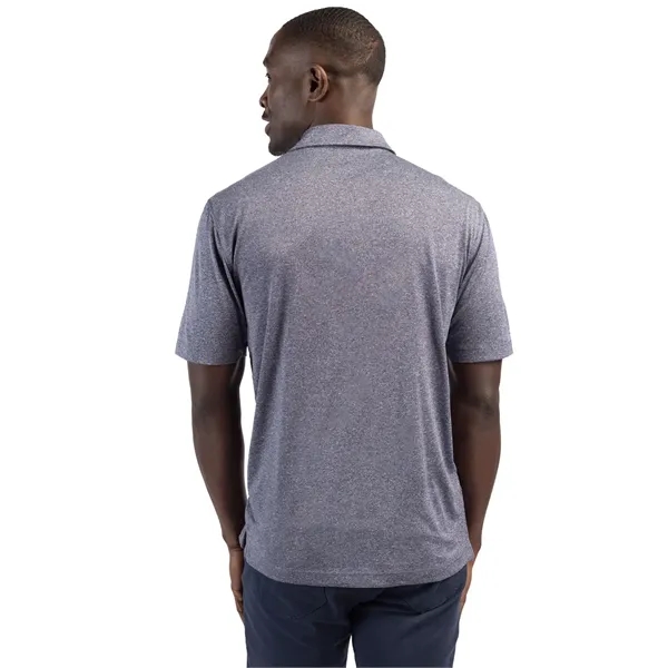 Men's polo with short sleeves, three-button placket, self-fabric neck trim, and... from ASI 47965 Cutter & Buck
