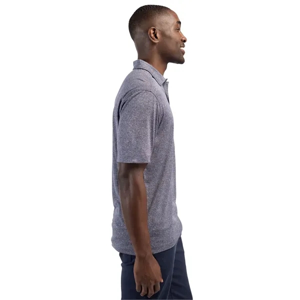 Men's polo with short sleeves, three-button placket, self-fabric neck trim, and... from ASI 47965 Cutter & Buck