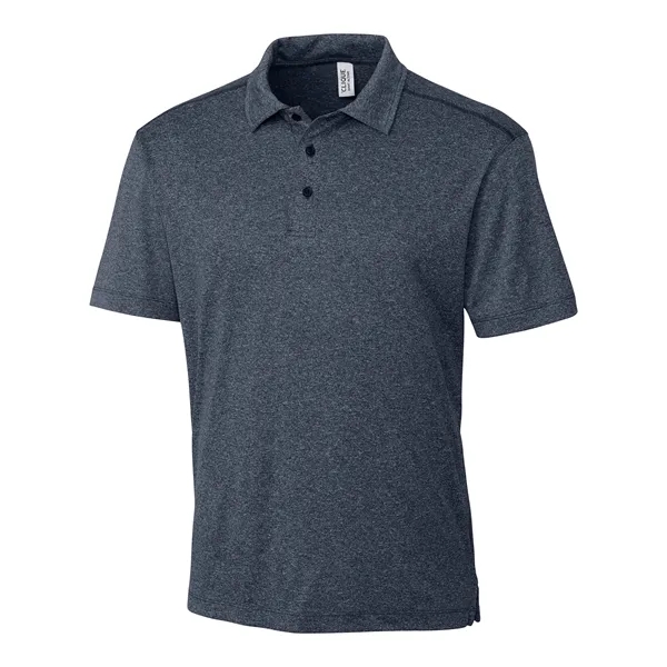 Men's polo with short sleeves, three-button placket, self-fabric neck trim, and... from ASI 47965 Cutter & Buck