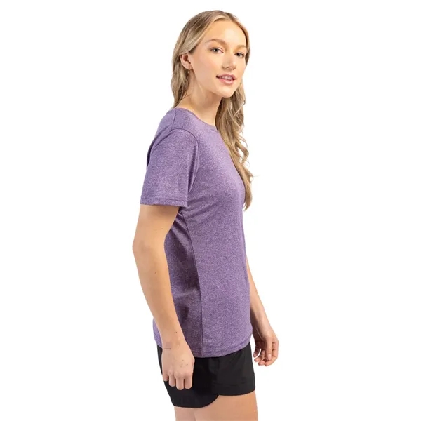 Women's t-shirt with short sleeves and self-fabric neck trim.... from ASI 47965 Cutter & Buck