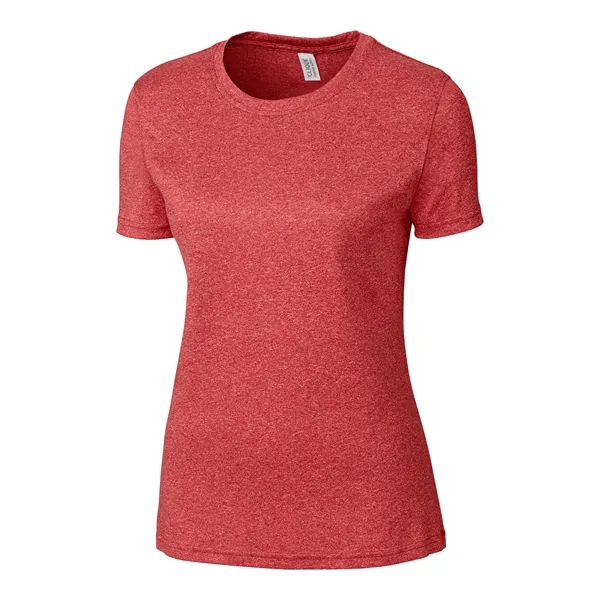 Women's t-shirt with short sleeves and self-fabric neck trim.... from ASI 47965 Cutter & Buck