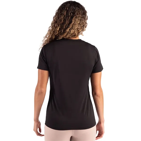 Women's t-shirt with short sleeves and self-fabric neck trim.... from ASI 47965 Cutter & Buck