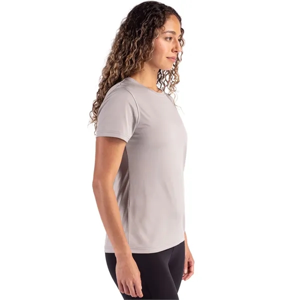 Women's t-shirt with short sleeves and self-fabric neck trim.... from ASI 47965 Cutter & Buck