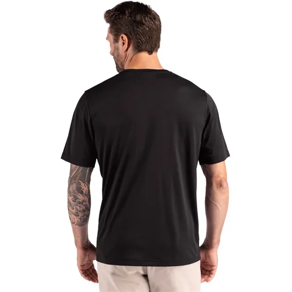 Men's t-shirt with short sleeves and self-fabric neck trim.... from ASI 47965 Cutter & Buck