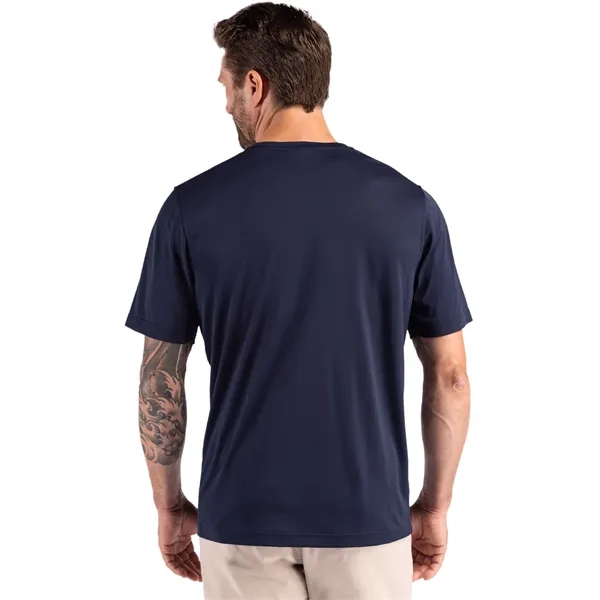 Men's t-shirt with short sleeves and self-fabric neck trim.... from ASI 47965 Cutter & Buck