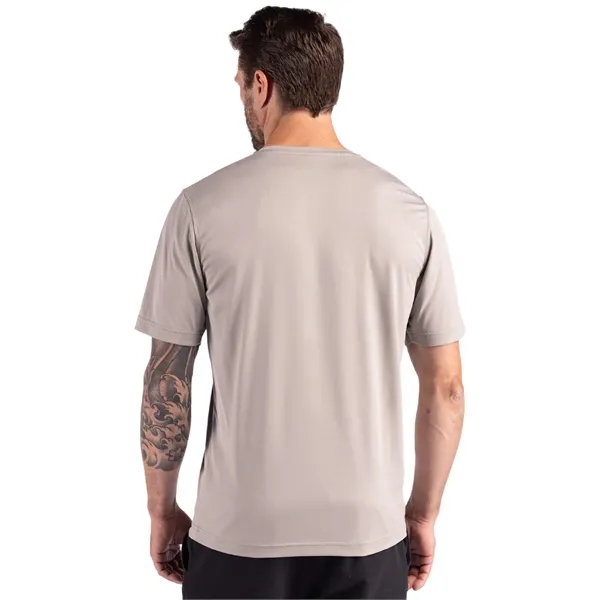 Men's t-shirt with short sleeves and self-fabric neck trim.... from ASI 47965 Cutter & Buck