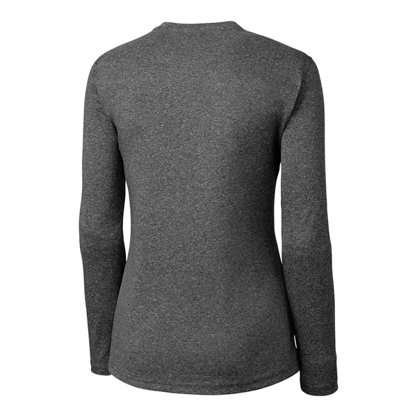 Women's t-shirt with long sleeves and self-fabric neck trim.... from ASI 47965 Cutter & Buck