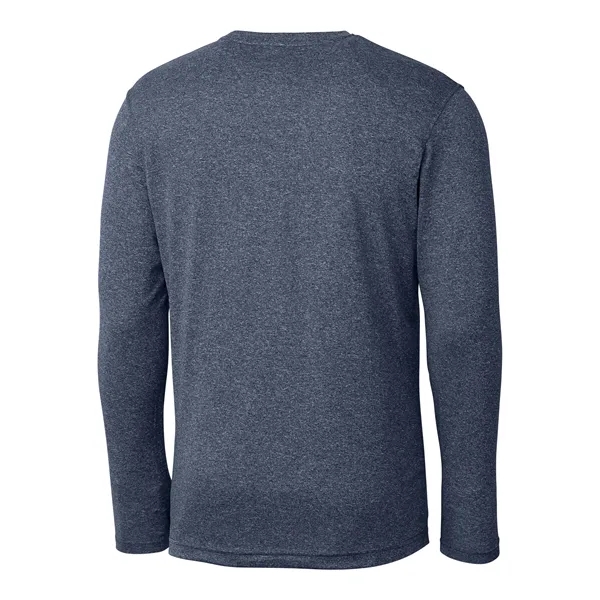 Men's t-shirt with long sleeves and self-fabric neck trim.... from ASI 47965 Cutter & Buck