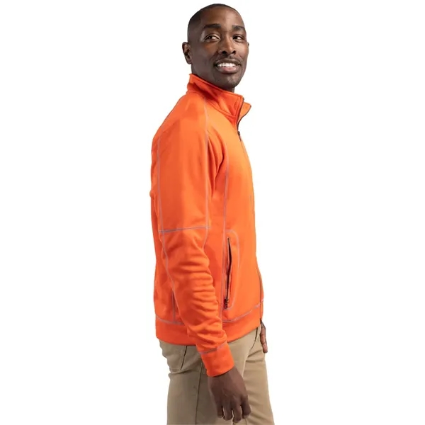 Men's jacket with a full-zip, brushed fleece interior, moisture-wicking performance, and... from ASI 47965 Cutter & Buck