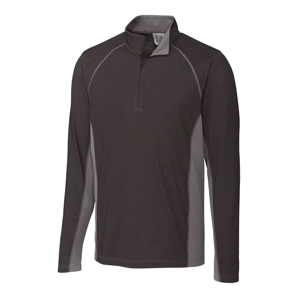 Men's sweatshirt with a half-zip, moisture-wicking performance, and crewneck.... from ASI 47965 Cutter & Buck