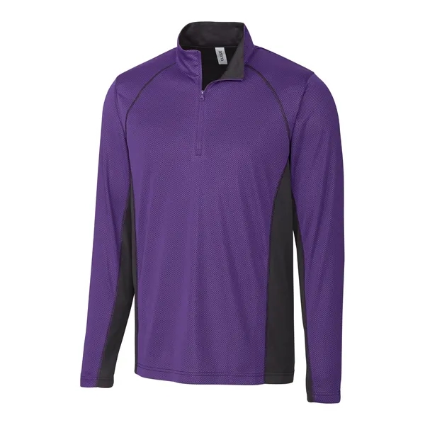 Men's sweatshirt with a half-zip, moisture-wicking performance, and crewneck.... from ASI 47965 Cutter & Buck