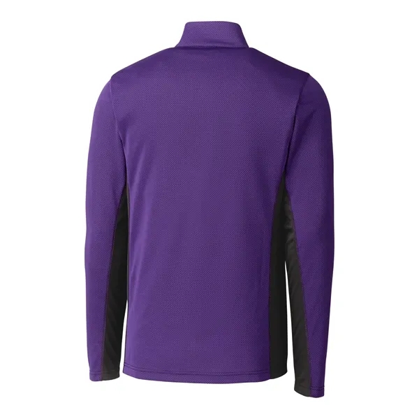 Men's sweatshirt with a half-zip, moisture-wicking performance, and crewneck.... from ASI 47965 Cutter & Buck