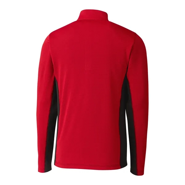 Men's sweatshirt with a half-zip, moisture-wicking performance, and crewneck.... from ASI 47965 Cutter & Buck