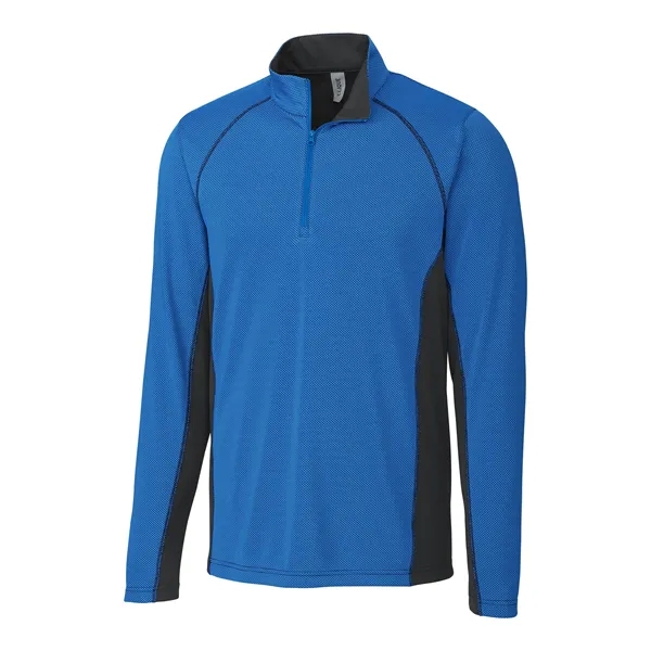 Men's sweatshirt with a half-zip, moisture-wicking performance, and crewneck.... from ASI 47965 Cutter & Buck