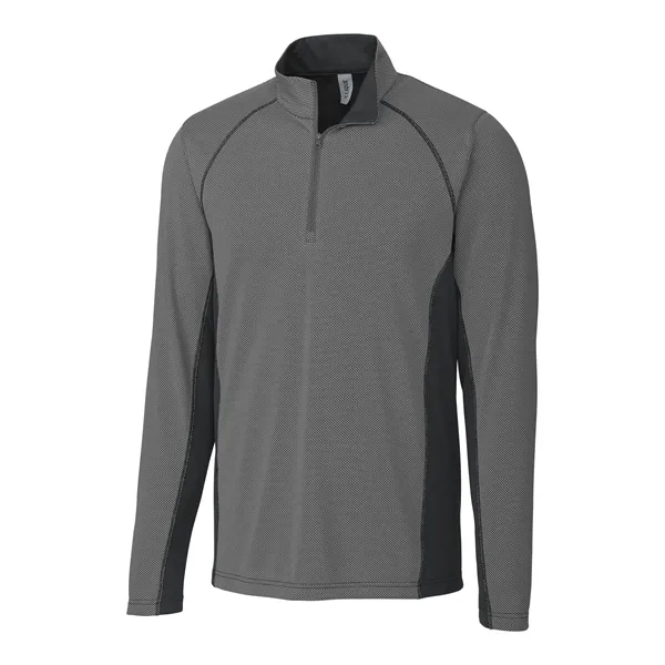 Men's sweatshirt with a half-zip, moisture-wicking performance, and crewneck.... from ASI 47965 Cutter & Buck