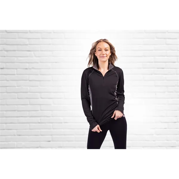 Women's pullover with a half-zip.... from ASI 47965 Cutter & Buck