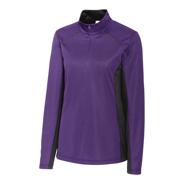Women's pullover with a half-zip.... from ASI 47965 Cutter & Buck