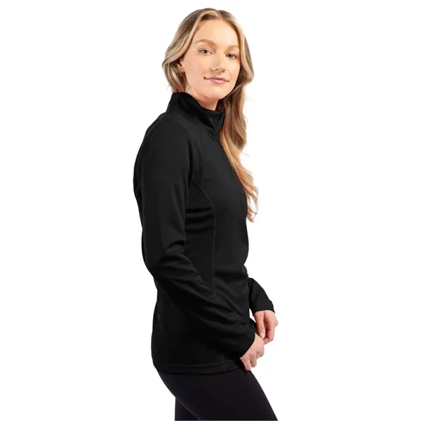 Women's sweatshirt with a half-zip.... from ASI 47965 Cutter & Buck