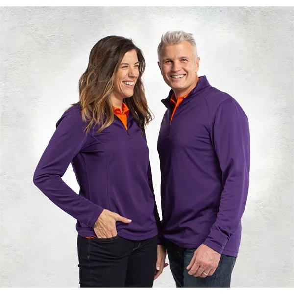 Women's sweatshirt with a half-zip.... from ASI 47965 Cutter & Buck