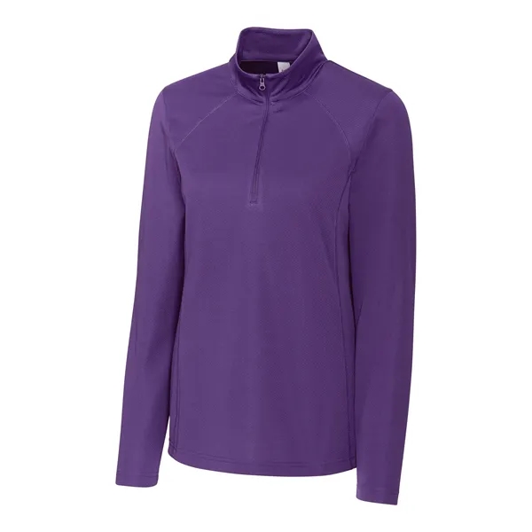 Women's sweatshirt with a half-zip.... from ASI 47965 Cutter & Buck