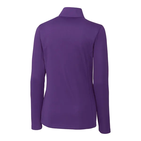 Women's sweatshirt with a half-zip.... from ASI 47965 Cutter & Buck