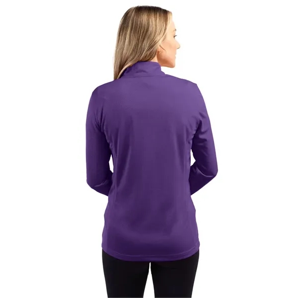 Women's sweatshirt with a half-zip.... from ASI 47965 Cutter & Buck