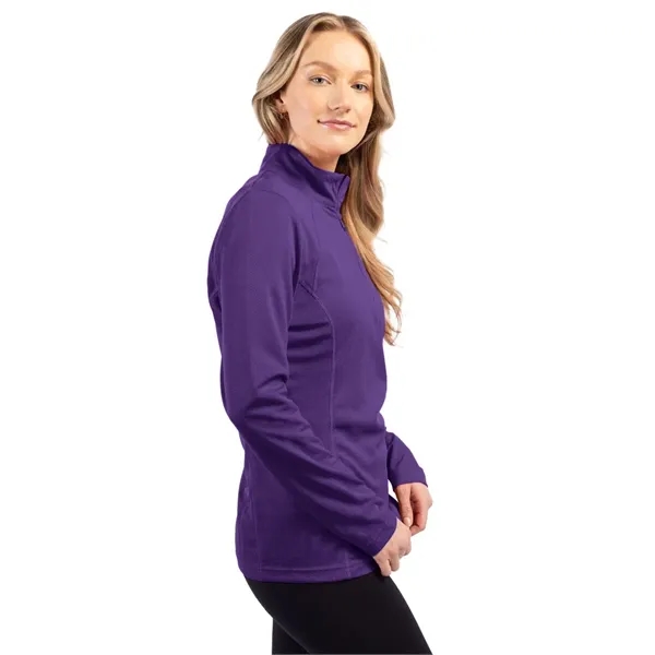 Women's sweatshirt with a half-zip.... from ASI 47965 Cutter & Buck