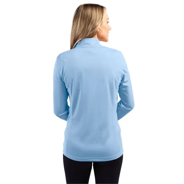 Women's sweatshirt with a half-zip.... from ASI 47965 Cutter & Buck