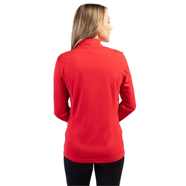 Women's sweatshirt with a half-zip.... from ASI 47965 Cutter & Buck
