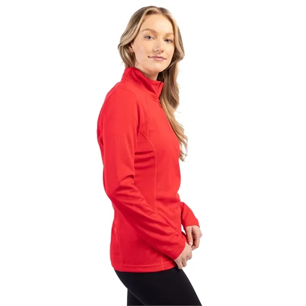 Women's sweatshirt with a half-zip.... from ASI 47965 Cutter & Buck
