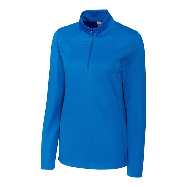 Women's sweatshirt with a half-zip.... from ASI 47965 Cutter & Buck
