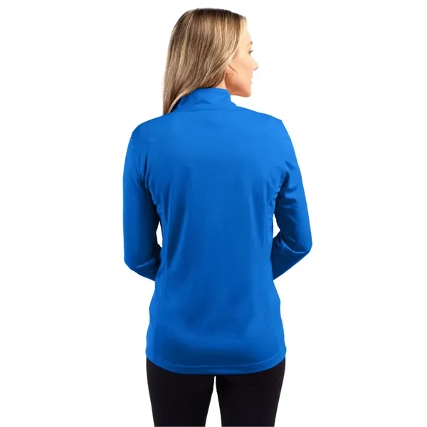 Women's sweatshirt with a half-zip.... from ASI 47965 Cutter & Buck