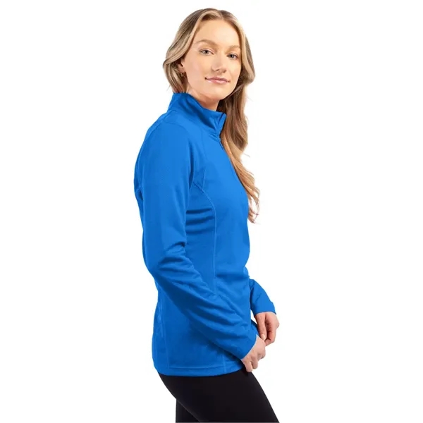 Women's sweatshirt with a half-zip.... from ASI 47965 Cutter & Buck