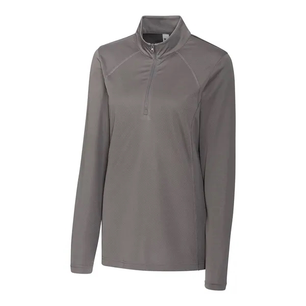 Women's sweatshirt with a half-zip.... from ASI 47965 Cutter & Buck