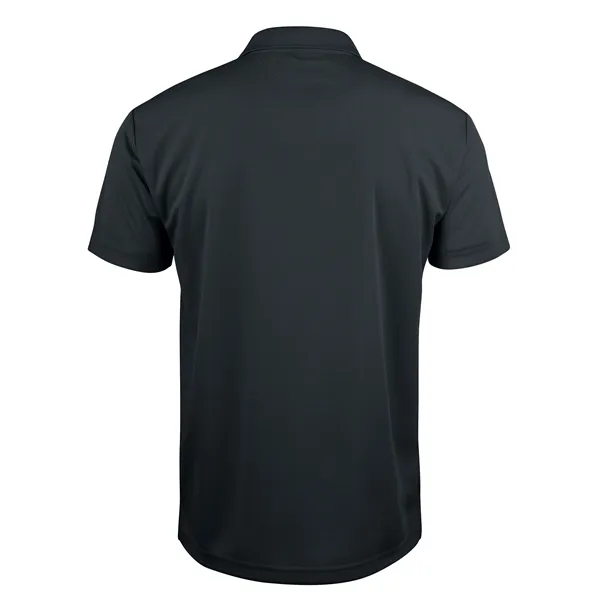 Men's polo with short sleeves, moisture-wicking performance, 3-button placket, and rib-knit... from ASI 47965 Cutter & Buck
