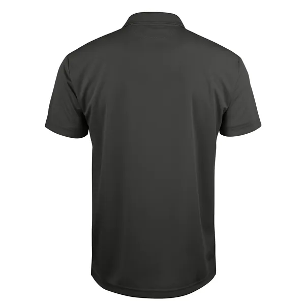 Men's polo with short sleeves, moisture-wicking performance, 3-button placket, and rib-knit... from ASI 47965 Cutter & Buck