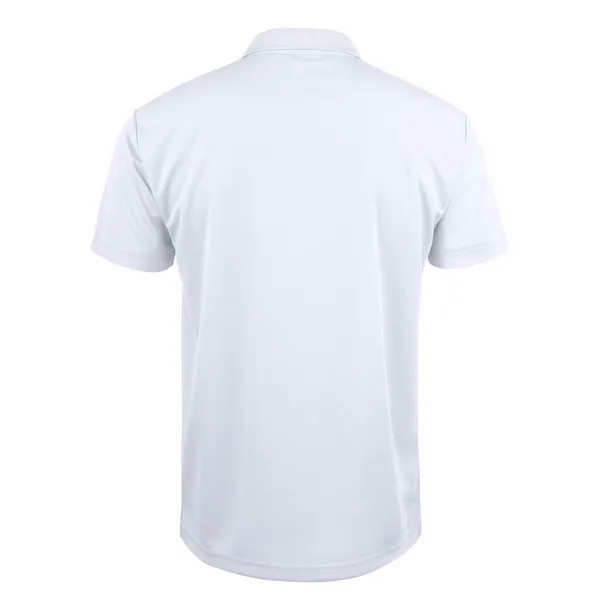 Men's polo with short sleeves, moisture-wicking performance, 3-button placket, and rib-knit... from ASI 47965 Cutter & Buck