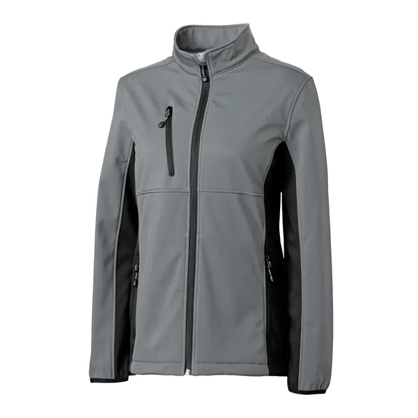 Women's jacket with a full-zip, water resistance, zippered chest pocket, and... from ASI 47965 Cutter & Buck