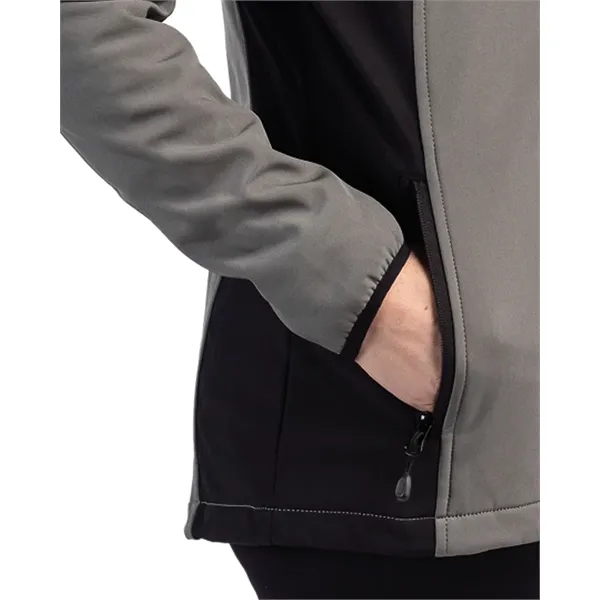 Women's jacket with a full-zip, water resistance, zippered chest pocket, and... from ASI 47965 Cutter & Buck