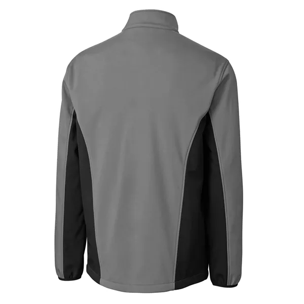 Men's jacket with a full-zip, water resistance, zippered chest pocket, and... from ASI 47965 Cutter & Buck