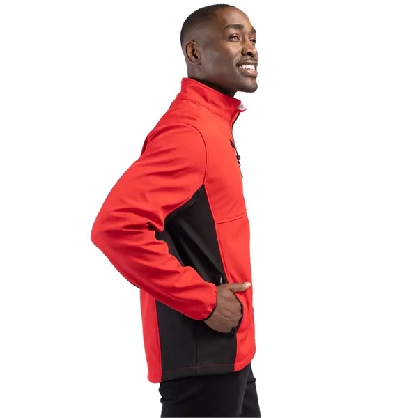 Men's jacket with a full-zip, water resistance, zippered chest pocket, and... from ASI 47965 Cutter & Buck