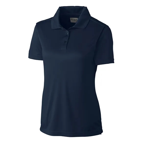 Women's polo with short sleeves, self-fabric collar, and three-button placket.... from ASI 47965 Cutter & Buck