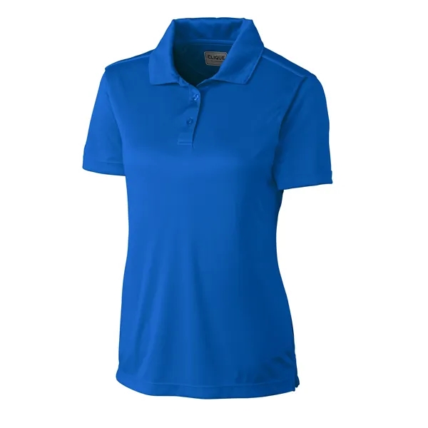 Women's polo with short sleeves, self-fabric collar, and three-button placket.... from ASI 47965 Cutter & Buck