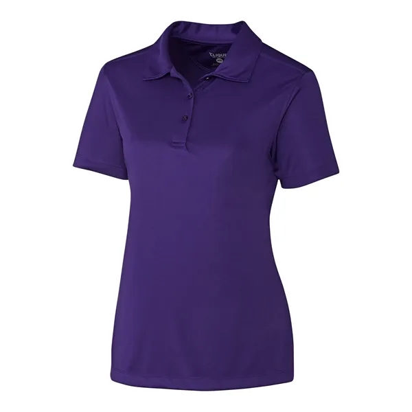 Women's polo with short sleeves, self-fabric collar, and three-button placket.... from ASI 47965 Cutter & Buck