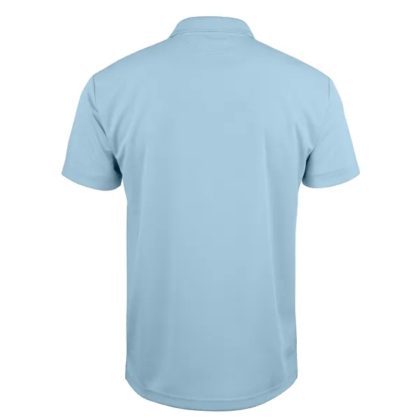 Men's polo with short sleeves, self-fabric collar, three-button placket, and open... from ASI 47965 Cutter & Buck