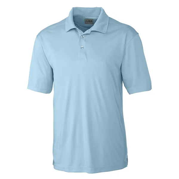 Men's polo with short sleeves, self-fabric collar, three-button placket, and open... from ASI 47965 Cutter & Buck