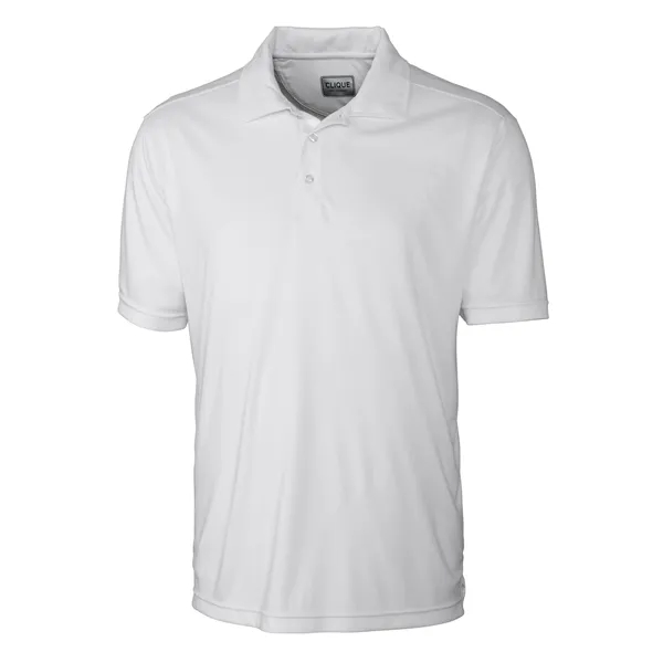 Men's polo with short sleeves, self-fabric collar, three-button placket, and open... from ASI 47965 Cutter & Buck